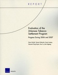 Cover: Evaluation of the Arkansas Tobacco Settlement Program - RAND