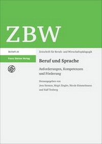 Abbildung von: Beruf und Sprache - Franz Steiner Verlag