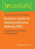 Cover: Rechtliche Aspekte im Building Information Modeling (BIM) - Springer Vieweg
