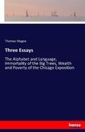 Cover: Three Essays - Hansebooks