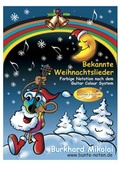 Cover: Bekannte Weihnachtslieder - Guitar Colour System