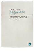 Cover: Basler Lesegesellschaft 1825-1915. - LIBRUM Publishers & Editors LLC