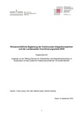 Cover: Wissenschaftliche Begleitung der Kommunalen Integrationszentren und der Landesweiten Koordinierungsstelle NRW - Stiftung T&uuml;rkeistudien und Integrationsforschung