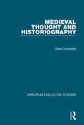 Cover: Medieval Thought and Historiography - Routledge