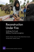 Cover: Reconstruction Under Fire - RAND