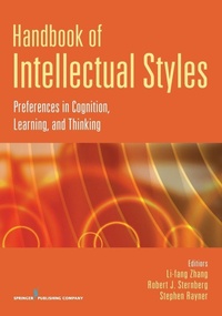 Enlarge image Cover: Handbook of Intellectual Styles - Springer Publishing Company