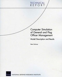 Enlarge image Cover: Computer Simulation of General and Flag Officer Management - RAND