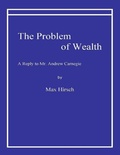 Cover: The Problem of Wealth - Lulu.com