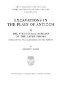 Cover: Excavations in the Plain of Antioch Volume II - Institute for the Study of Ancient Cultures