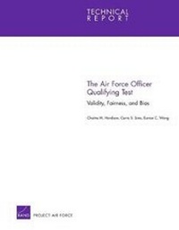 Enlarge image Cover: The Air Force Officer Qualifying Test - RAND