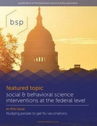 Enlarge image Cover: Behavioral Science & Policy - Brookings Institution