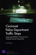 Cover: Cincinnati Police Department Traffic Stops - RAND