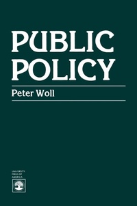 Enlarge image Cover: Public Policy - University Press of America