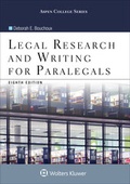 Cover: Legal Research and Writing for Paralegals - Wolters Kluwer Law & Business