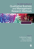 Cover: The SAGE Handbook of Qualitative Business and Management Research Methods - SAGE Publications Ltd