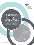 Cover: Learning Tactics Inventory - Center for Creative Leadership