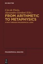 Cover: From Arithmetic to Metaphysics - De Gruyter