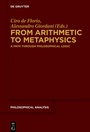 Cover: From Arithmetic to Metaphysics - De Gruyter