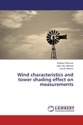 Cover: Wind characteristics and tower shading effect on measurements - LAP Lambert Academic Publishing