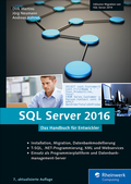 Cover: SQL Server 2016 - Rheinwerk