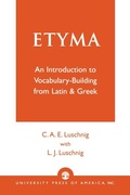 Cover: ETYMA - University Press of America
