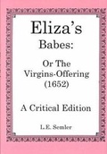 Cover: Eliza's Babes or the Virgin's Offerings - Fairleigh Dickinson University Press,U.S.
