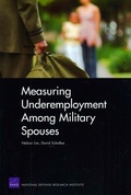 Cover: Measuring Underemployment Among Military Spouses - RAND