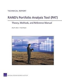 Enlarge image Cover: RAND's Portfolio Analysis Tool (PAT) - RAND