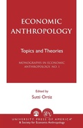 Cover: Economic Anthropology - University Press of America