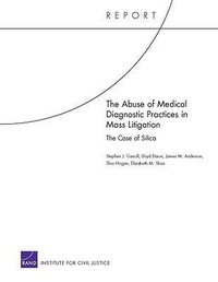 Abbildung von: The Abuse of Medical Diagnostic Practices in Mass Litigation - RAND