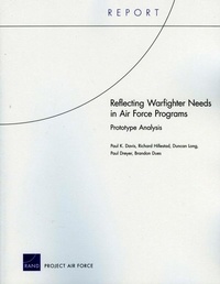 Enlarge image Cover: Reflecting Warfighter Needs in Air Force Programs - RAND