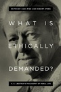 Cover: What Is Ethically Demanded? - University of Notre Dame Press