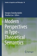 Cover: Modern Perspectives in Type-Theoretical Semantics - Springer