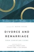 Cover: Divorce and Remarriage - Four Christian Views - IVP Academic