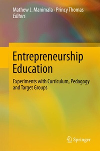 Enlarge image Cover: Entrepreneurship Education - Springer