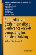 Cover: Proceedings of Sixth International Conference on Soft Computing for Problem Solving - Springer