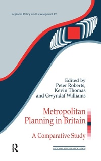Enlarge image Cover: Metropolitan Planning in Britain - Routledge
