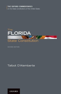 Enlarge image Cover: The Florida State Constitution - OUP eBook