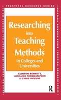 Cover: Researching into Teaching Methods - Routledge