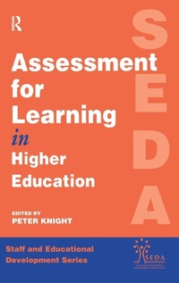 Enlarge image Cover: Assessment for Learning in Higher Education - Routledge
