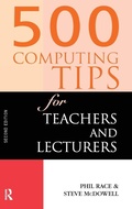 Cover: 500 Computing Tips for Teachers and Lecturers - Routledge