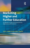 Cover: Marketing Higher and Further Education - Routledge