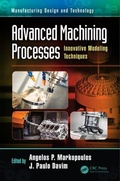 Cover: Advanced Machining Processes - CRC Press