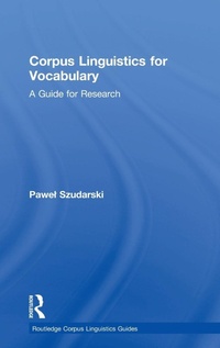 Abbildung von: Corpus Linguistics for Vocabulary - Routledge