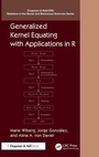 Cover: Generalized Kernel Equating with Applications in R - CRC Press