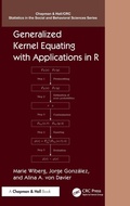Cover: Generalized Kernel Equating with Applications in R - CRC Press