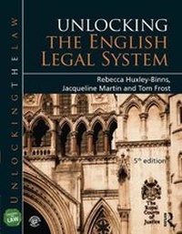 Enlarge image Cover: Unlocking the English Legal System - Routledge