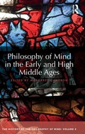 Cover: Philosophy of Mind in the Early and High Middle Ages - Routledge