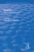 Cover: Mediation - Routledge