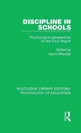 Cover: Discipline in Schools - Routledge